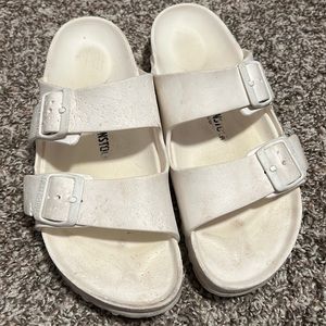 White Birkenstocks